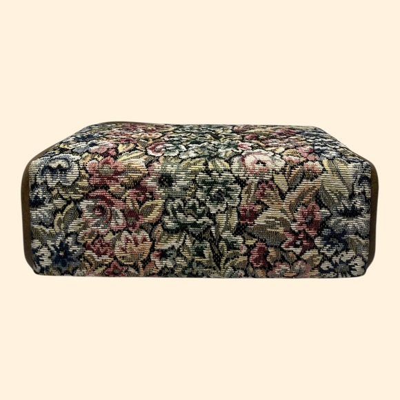 Dover Vintage 1960s Floral Tapestry Handbag